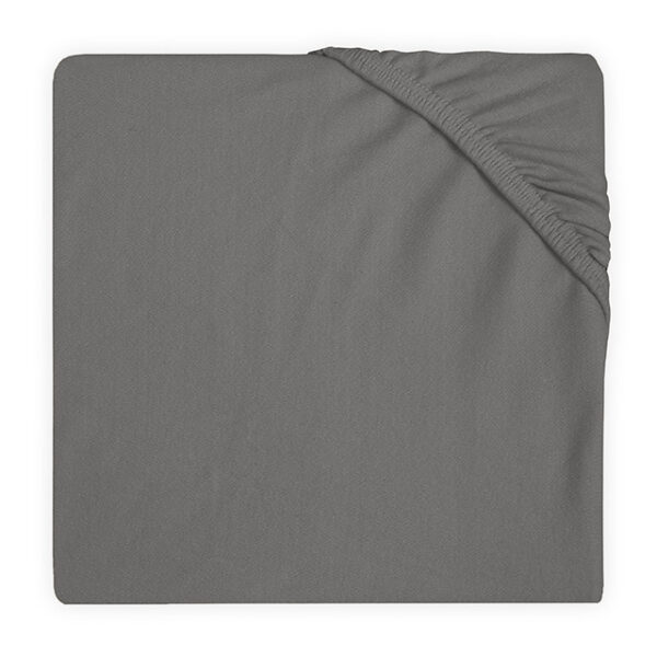 Jollein kummiga lina 120x60 cm - Storm Grey