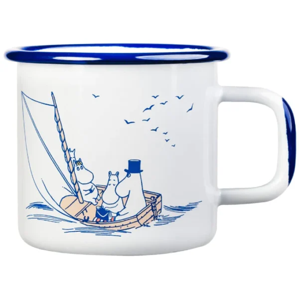 Muurla MUUMI emailkruus 3,7 dl - Sailors