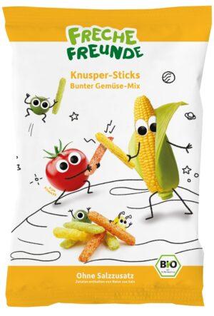 Freche Freunde mahedad maisipulgad juurviljadega (30 g)