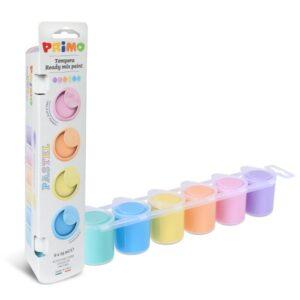 Primo pastelsed guaššvärvid 6x25ml (6 värvi)