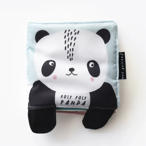 Wee Gallery beebi esimene pehme raamat - Roly Poly Panda