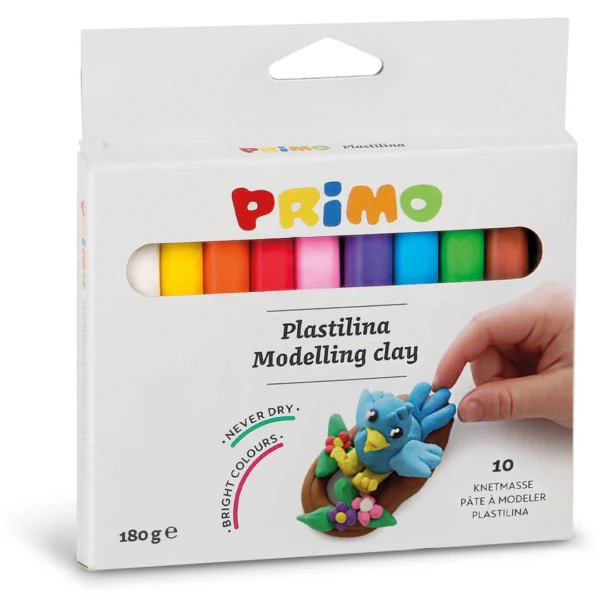 Primo plastiliin - 10 värvi