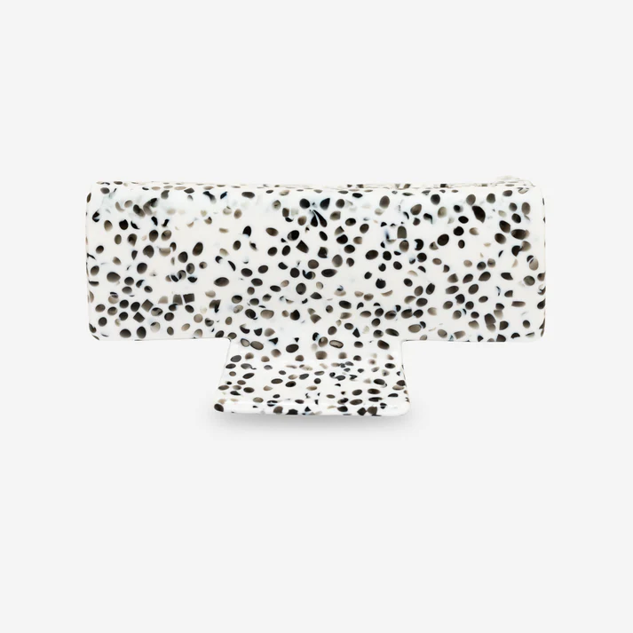 Sasstie juukseklamber - Brick Dalmatiner - Image 2