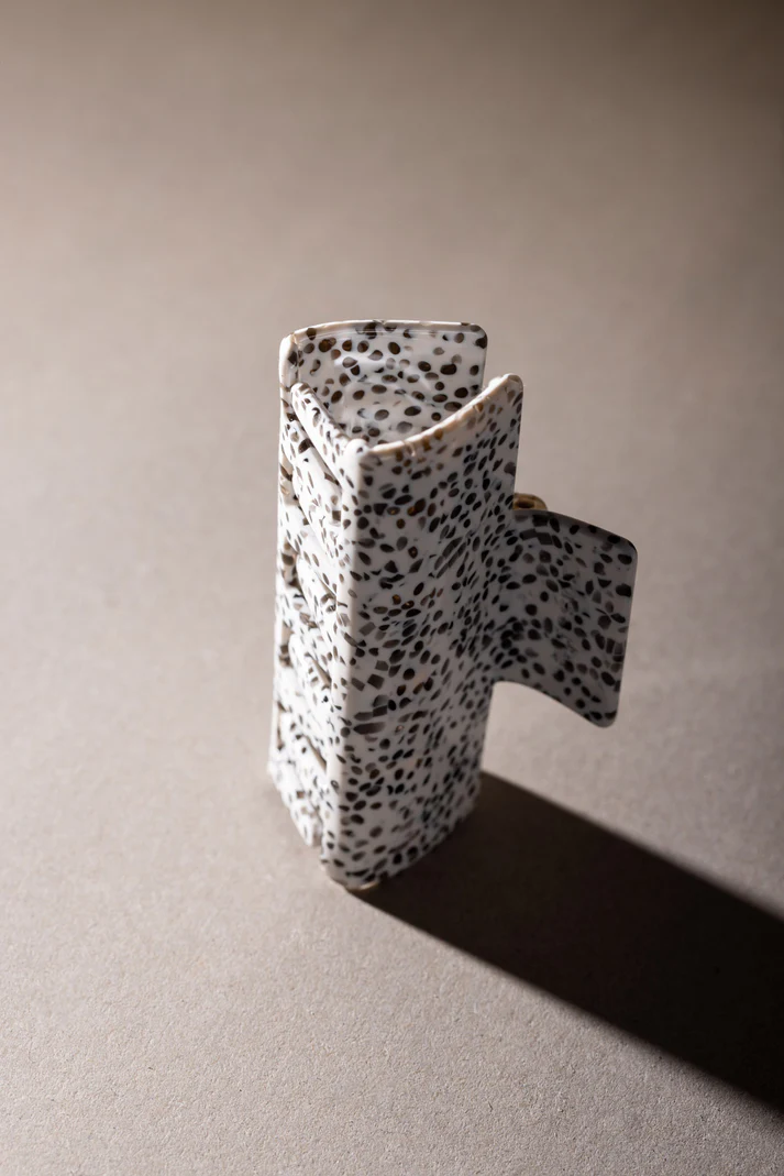 Sasstie juukseklamber - Brick Dalmatiner - Image 3