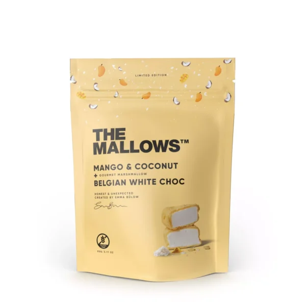 The Mallows vahukommid - MANGO & COCONUT (90G) - Spring Edition