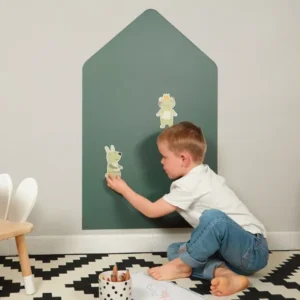 Ferflex® seinale kleebitav magnettahvel House (58*92,4 cm) - Emerald Green