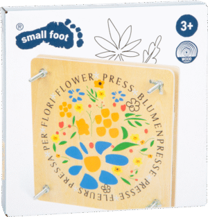 Small Foot puidust lillepress