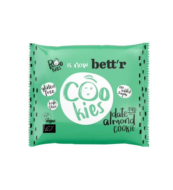 Bett'r Bio mahe küpsis datlite ja mandliga (ilma lisatud suhkruta) (40 g)