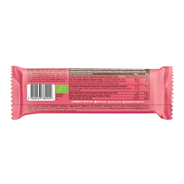 Bett'r Nut Butter Cups maasikakreemiga (3 x 13 g) - Image 3