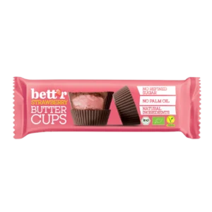 Bett'r Nut Butter Cups maasikakreemiga (3 x 13 g)