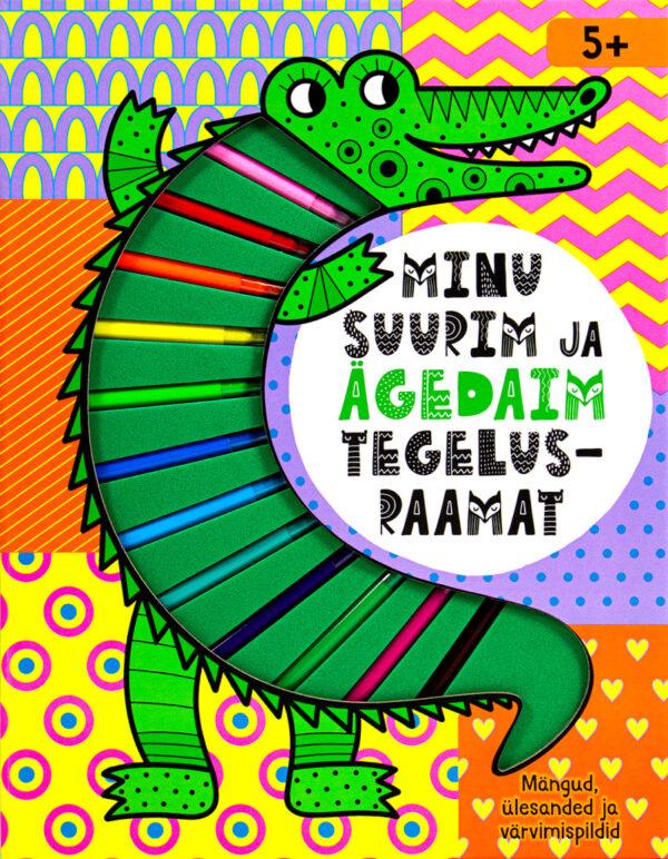 Minu suurim ja ägedaim tegelusraamat (komplektis 12 vildikat)
