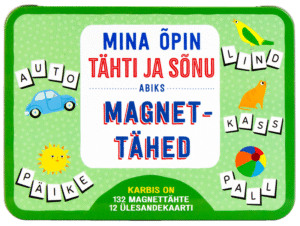 Mina õpin tähti ja sõnu – abiks magnettähed