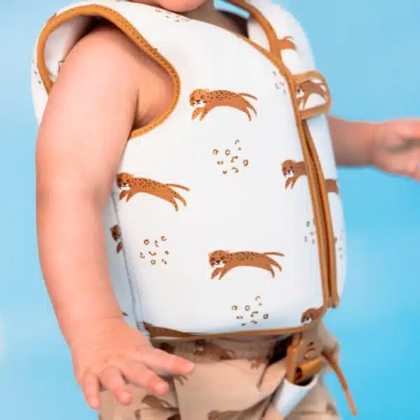 Swim Essentials ujumisvest (1-2 aastat) - Brown Leopard - Image 7