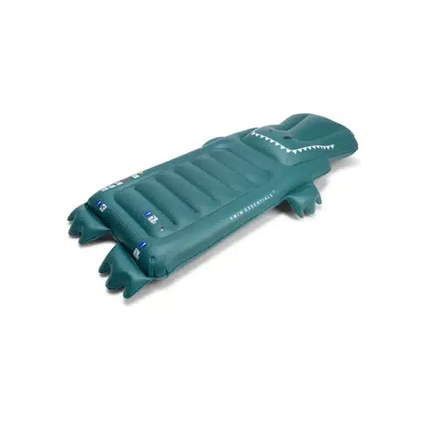 Swim Essentials täispuhutav ujumismadrats (180 cm) - Crocodile - Image 2