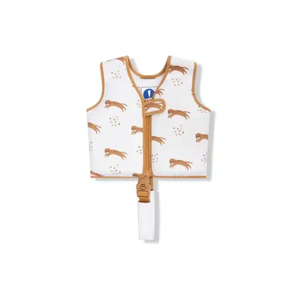 Swim Essentials ujumisvest (1-2 aastat) - Brown Leopard