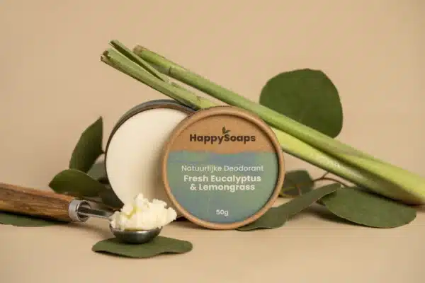 HappySoaps looduslik deodorant - Värske eukalüpt ja sidrunhein