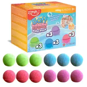 Zimpli Kids laste vannipallid (12 vannipalli)