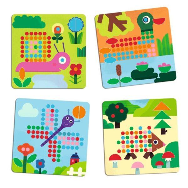 Djeco klassikaline mosaiigimäng - Mini Animo - Image 3
