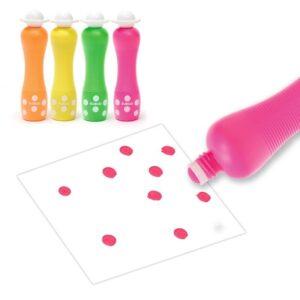 Alternative view of Djeco vahtmarkerite komplekt (4 värvi) - Neoon