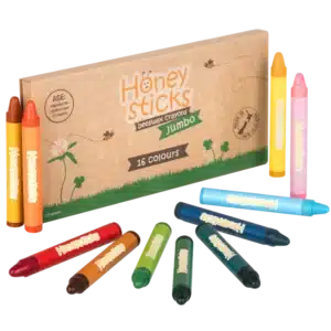 Honeysticks Jumbos mesilasvahast kriidid (16 tk)