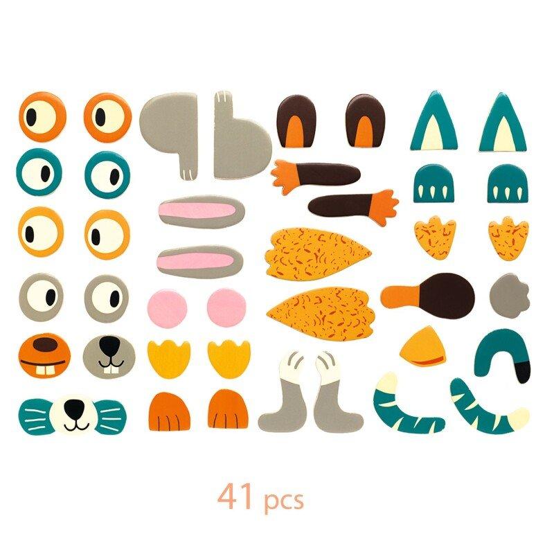 Djeco puidust magnetitega mäng - Animo - Image 3