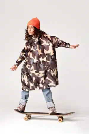 Rainkiss vihmakeep lastele (erinevad suurused) - Jungle Camo - Suurus 2 (120-160cm)