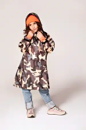 Rainkiss vihmakeep lastele (erinevad suurused) - Jungle Camo - Suurus 1 (100-120 cm)