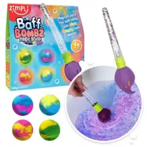 Zimpli Kids laste vannipallid koos maagilise pintsliga (4 vannipalli)