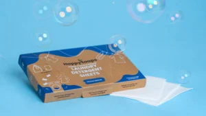 HappySoaps pesulehed värvilisele pesule - Ocean Breeze (35 tk)