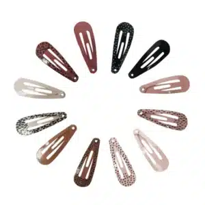 Alternative view of VanPauline juukseklambrite komplekt lastele (12 tk) - Bear (tumedam)