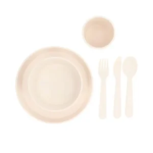 Tutete sööginõude komplekt - erinevad värvid - Ivory