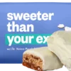 Treatfuls "Sweeter than your ex" valge šokolaadiga kaetud veganbatoon (Kookos-mandel) (40 g)