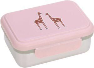 Lässig laste lõunasöögikarp roostevabast terasest - Erinevad värvid - Safari Giraffe