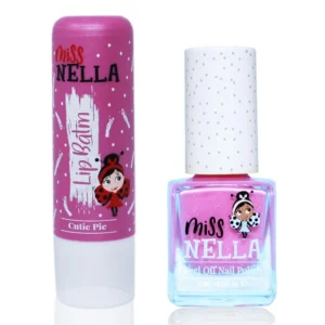 Alternative view of Miss Nella küünelaki ja huulepalsami komplekt - Cutie Pie + Blueberry Smoothie
