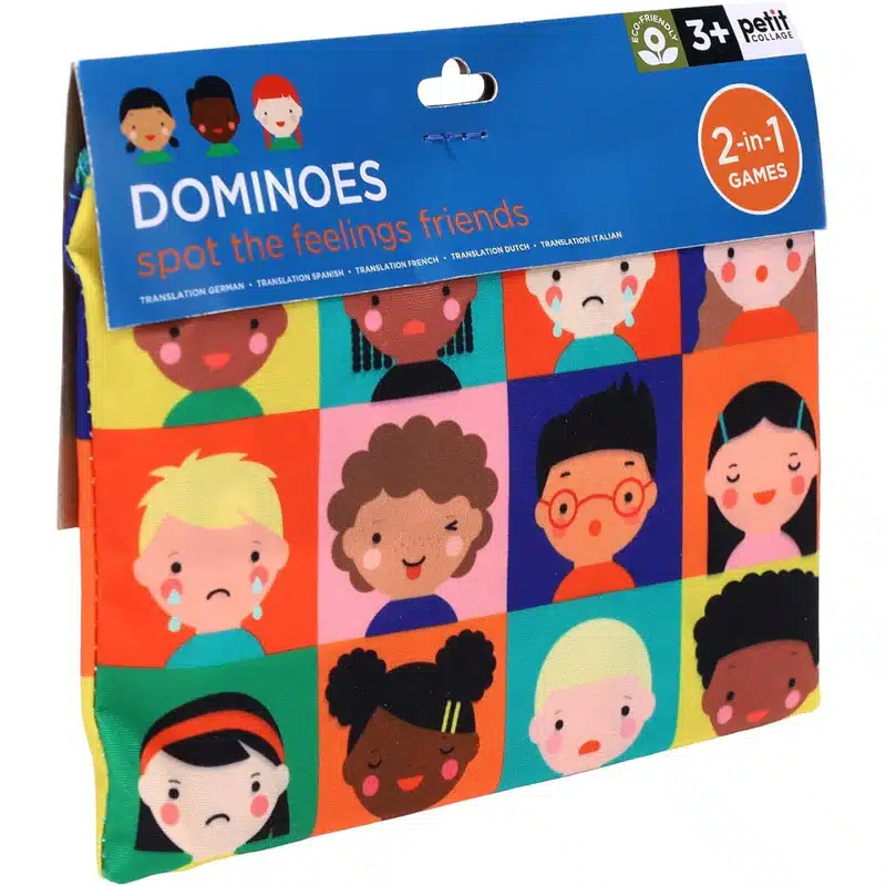 Petit Collage doominomäng - Märka tundeid