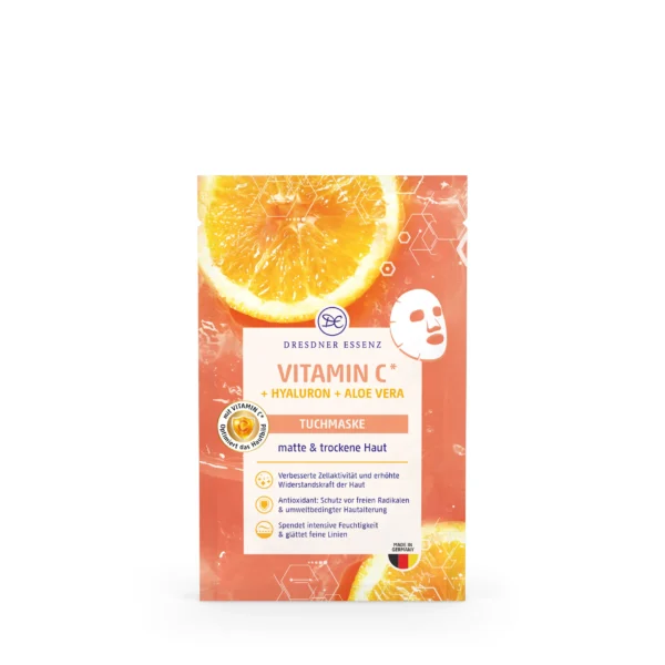 Dresdner Essenz kangasmask - (C-vitamiin+hüaluroonhape+aaloe vera)