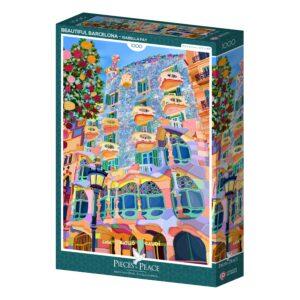 Alternative view of Pieces & Peace pusle (1000 tükki) - Beautiful Barcelona