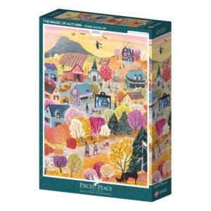 Alternative view of Pieces & Peace pusle (1000 tükki) - The Magic of Autumn