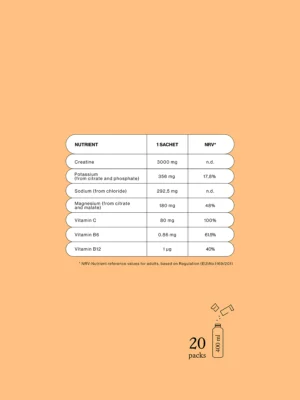 Alternative view of Equa Recharge Tonic + Creatine - (20 tk)