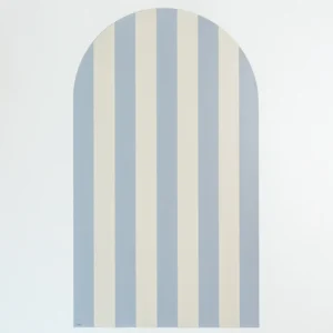 Ferflex® seinale kleebitav magnettahvel Arch (1 m x 58 cm) + värvilised magnetkujundid - Beige Blue