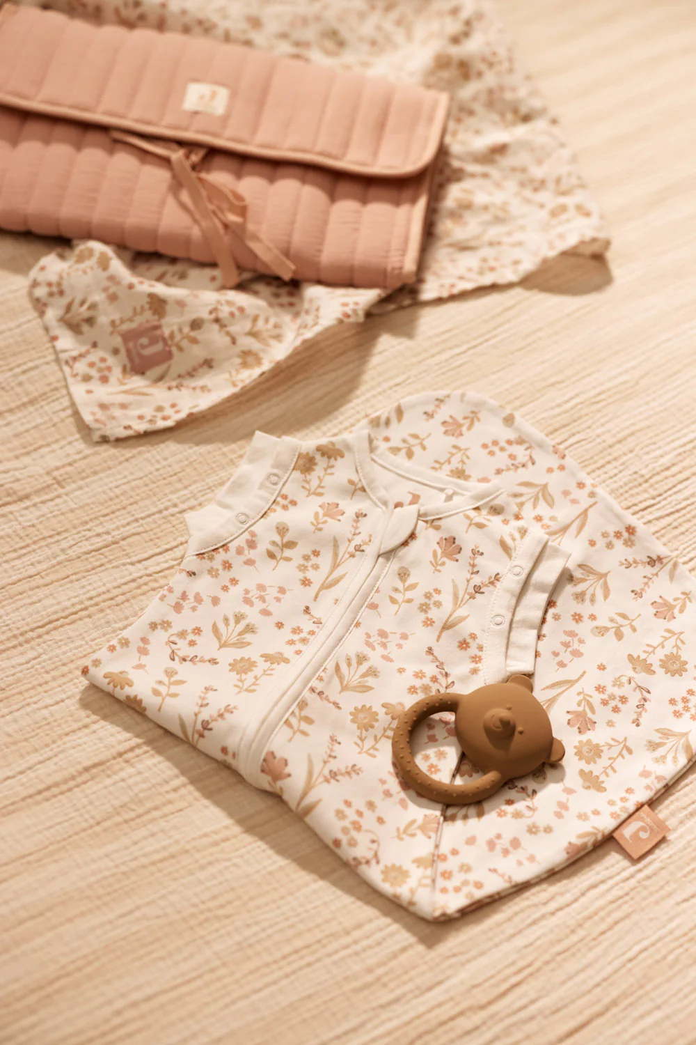 Jollein vastsündinu magamiskott suvine - 60 cm -TOG 0.5 - Bloomy - Image 4