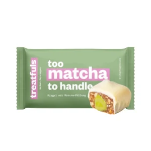 Treatfuls "Too Matcha To Handle" Valge šokolaadi veganbatoon matcha täidisega (40g)