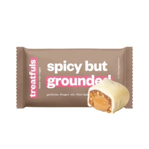 Treatfuls "Spicy But Grounded" Valge šokolaadiga chai latte batooni täidisega (40g)