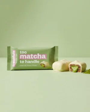 Alternative view of Treatfuls "Too Matcha To Handle" Valge šokolaadi veganbatoon matcha täidisega (40g)