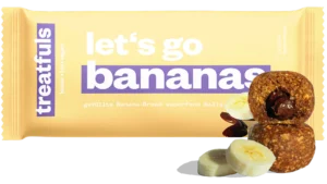 Alternative view of Treatfuls "Lets Go Bananas" Vegan energiapallid - Banaanileib pähklivõiga (34g)
