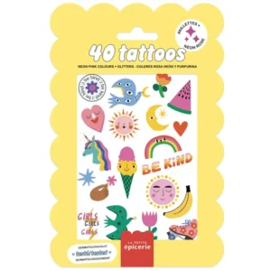 La Petite Épicerie ajutised tätoveeringud lastele (2 lehte) - California Dream