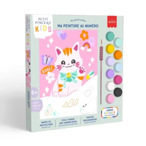 Petit Pinceau maalimine numbrite järgi lastele - Maneki Neko