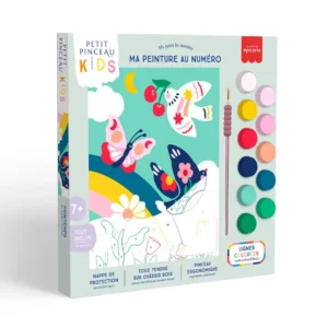 Petit Pinceau maalimine numbrite järgi lastele - Kevad