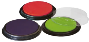 Alternative view of Créa Lign' suured templivärvid (3 tk) - Punane, roheline ja lilla