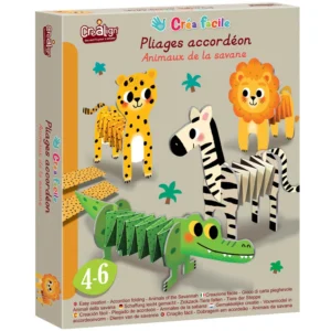 Créa Lign' meisterdamiskomplekt volditavad loomad - Savann